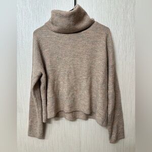 Dreamers baby blue and pink Turtleneck sweater Size small